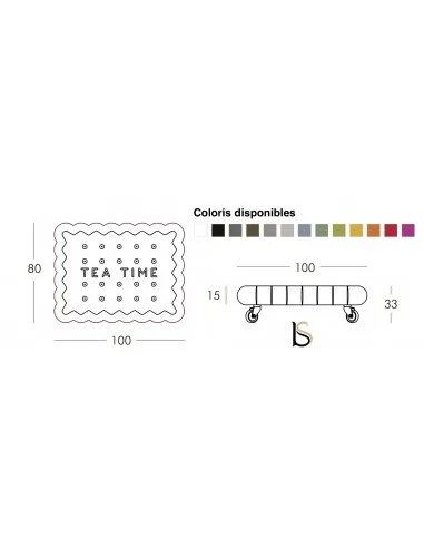 Table basse design Tea Time – Slide
