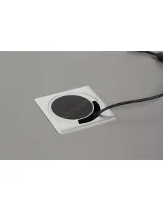 Passe câbles avec chargeur Smartphone par induction.