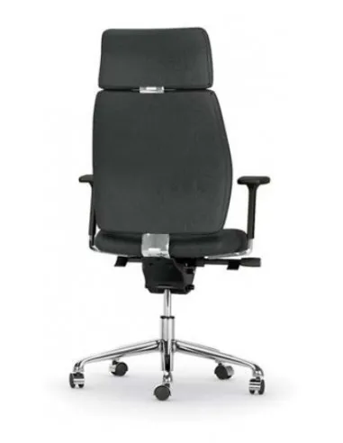 Fauteuil de Direction en cuir modèle Creta - Mobel Linea