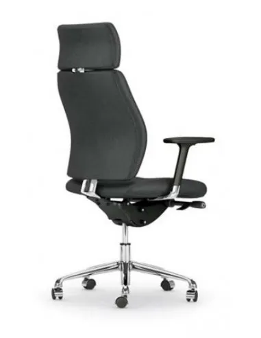 Fauteuil de Direction en cuir modèle Creta - Mobel Linea