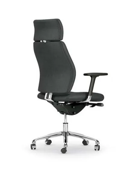 Fauteuil de Direction en cuir modèle Creta - Mobel Linea