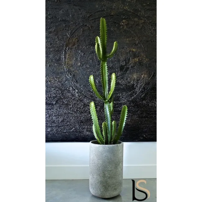 Cactus Euphorbe artificiel 165 cm