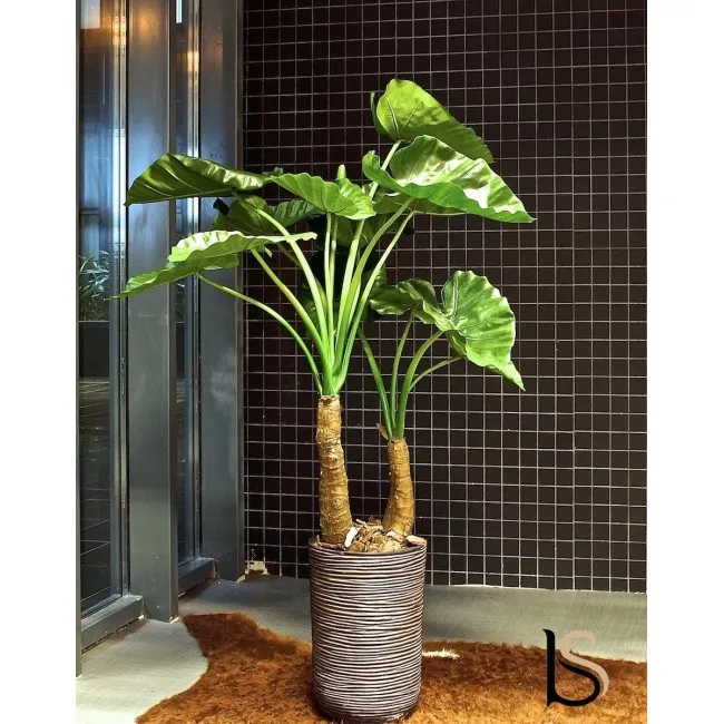 Grande Alocasia artificielle de 145 cm