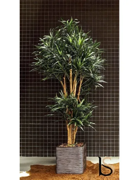 Dracena vert artificiel de 175 cm
