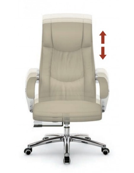 Fauteuil de Direction classique modèle Roa – Mobel Linea.