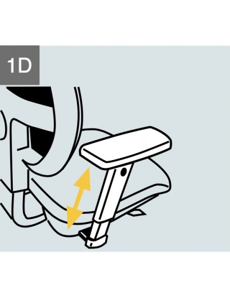 Siège de bureau Alaia moyen dossier – Sokoa