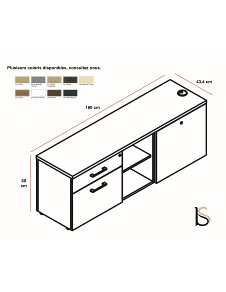Meuble de service – MDD