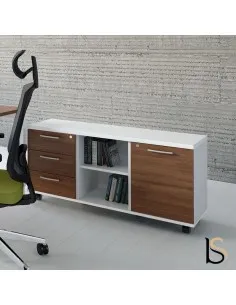 Meuble de service bicolore – MDD