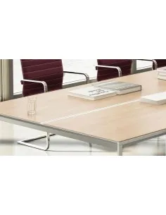 Rail pour bureau bench avec goulotte - Officity