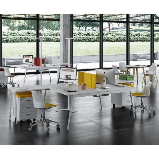 Bureau bench 2 personnes X3 - Officity