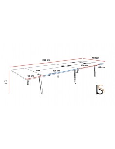 Table de réunion Yan M – MDD 2
