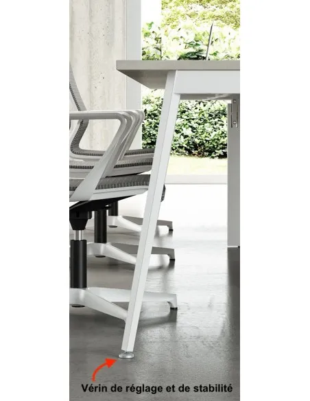 Bureau bench 6 personnes X3 - Officity