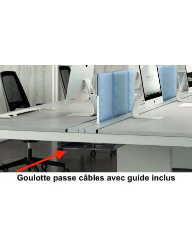 Bureau bench 6 personnes X3 - Officity