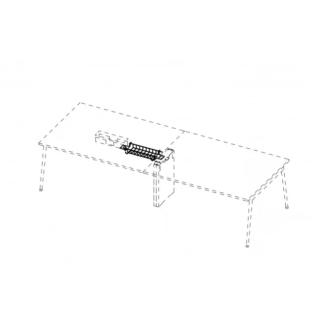 Guide câbles pour table de réunion X3 – Officity