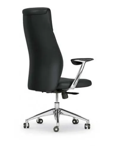 Fauteuil de Direction en cuir avec têtière, modèle VIC – Mobel Linea