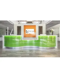 Banque d'accueil lumineuse Valde - MDD