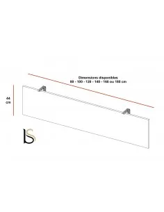 Voile de fond en bois pour bureaux X3 - Quadrifoglio 2