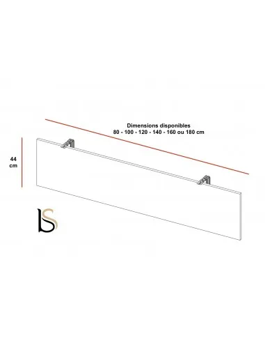 Voile de fond en bois pour bureaux X3 - Quadrifoglio