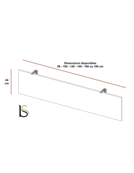 Voile de fond en bois pour bureaux X3 - Quadrifoglio