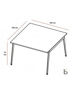 Grande table de réunion X3 – Officity 2