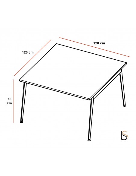 Grande table de réunion X3 – Officity