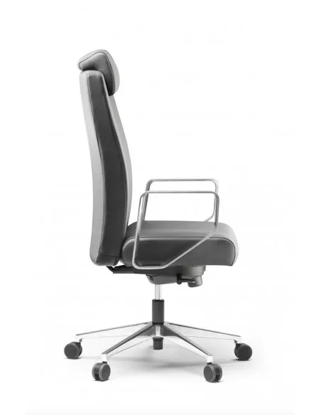 Fauteuil de direction en cuir Bost - Sokoa