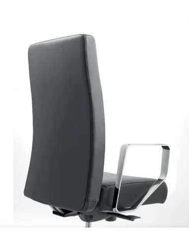 Fauteuil de direction en cuir Bost - Sokoa