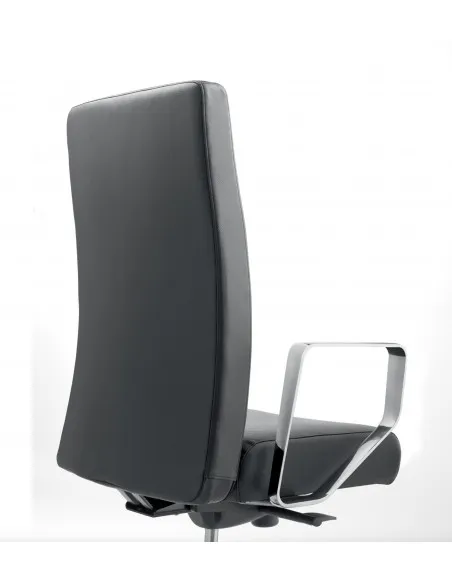 Fauteuil de direction en cuir Bost - Sokoa
