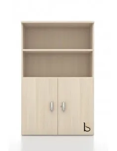 Armoire moyenne avec portes basses – Mobel Linea, bibliothèque
