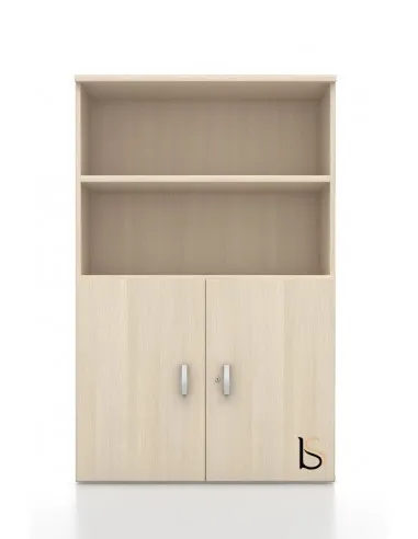 Armoire moyenne avec portes basses – Mobel Linea, bibliothèque