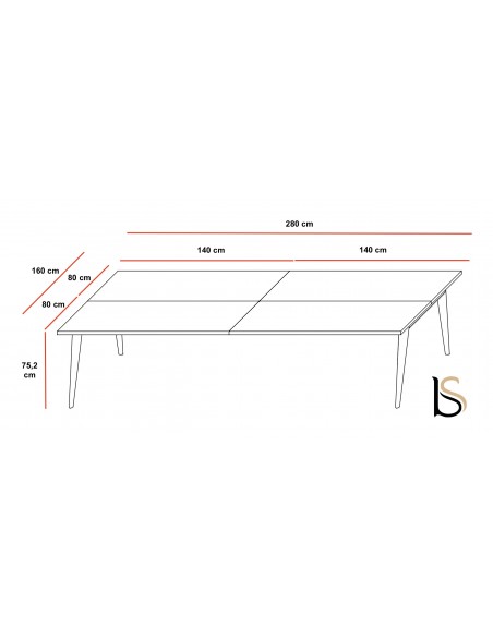 Bureau bench 4 personnes Pigreco Up - Martex