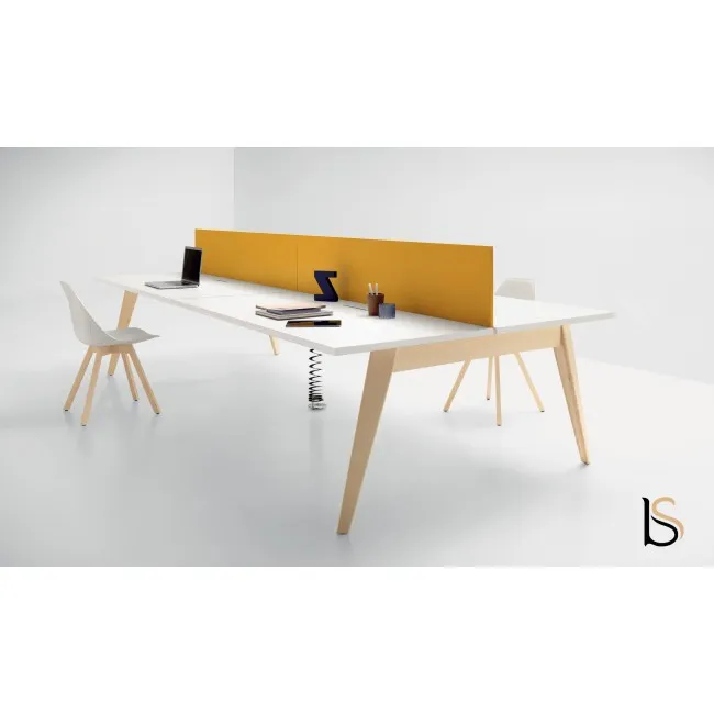 Bureau bench 4 personnes Pigreco Up - Martex