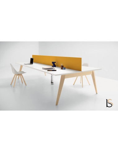 Bureau bench 4 personnes Pigreco Up - Martex