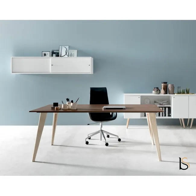 Bureau de direction rectangulaire Pigreco Up - Martex