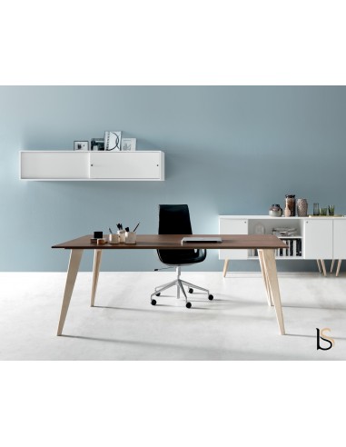 Bureau de direction rectangulaire Pigreco Up - Martex