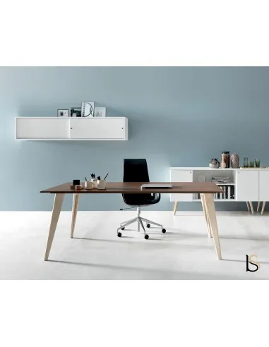 Bureau de direction rectangulaire Pigreco Up - Martex