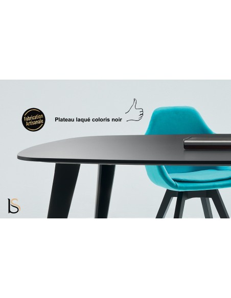 Table de réunion Pigreco Up laquée – Martex