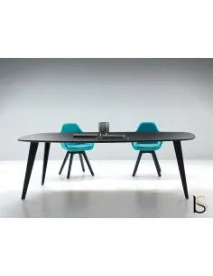 Table de réunion Pigreco Up laquée – Martex