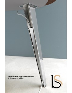 Table de réunion Pigreco Up Ciment – Martex 2