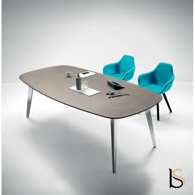 Table de réunion Pigreco Up Ciment – Martex