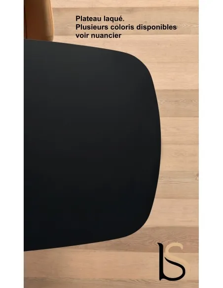 Table de réunion design Pigreco Up laquée/chromé – Martex
