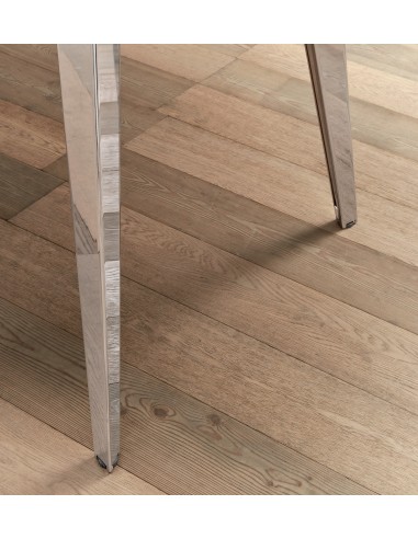 Table de réunion design Pigreco Up laquée/chromé – Martex