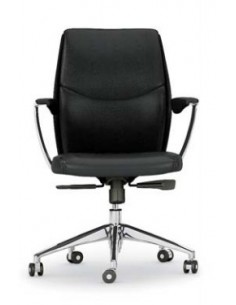 Fauteuil Manager en cuir modèle VIC – Mobel Linea 2