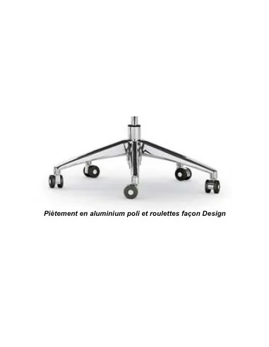 Fauteuil Manager en cuir modèle VIC – Mobel Linea