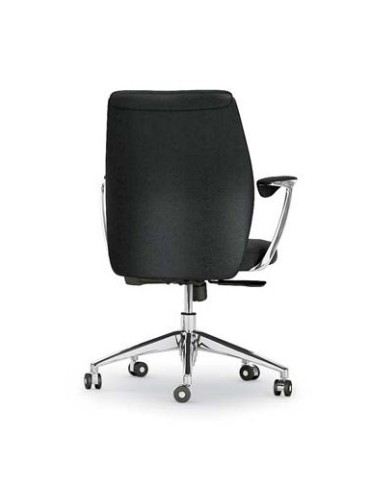 Fauteuil Manager en cuir modèle VIC – Mobel Linea