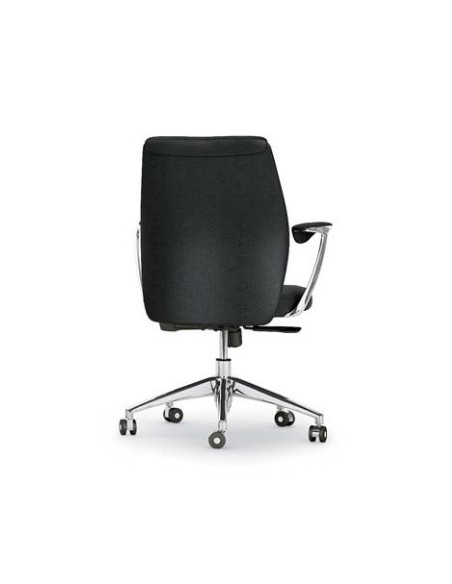 Fauteuil Manager en cuir modèle VIC – Mobel Linea