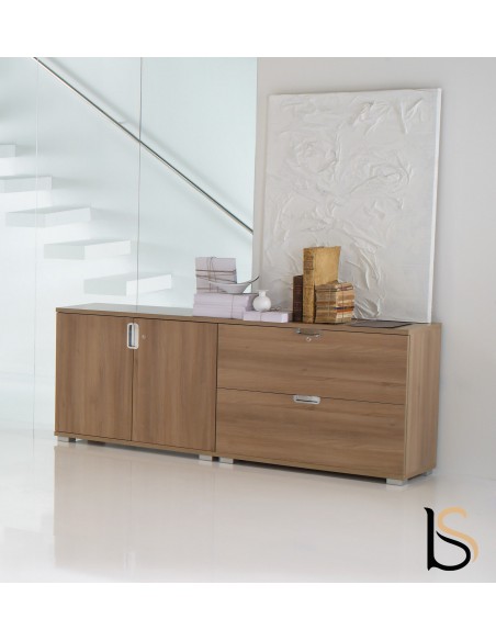 Armoire basse série Open – Mobel Linea