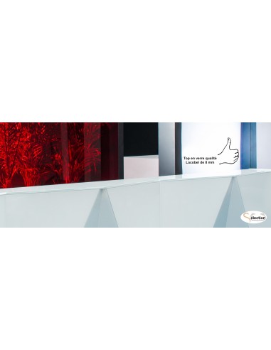 Banque d'accueil lumineuse Alpa - MDD