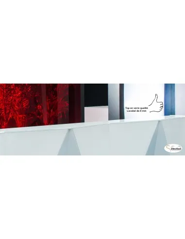 Banque d'accueil lumineuse Alpa - MDD