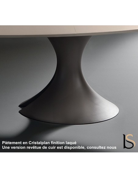 Table de réunion forme ovale Ola – Martex